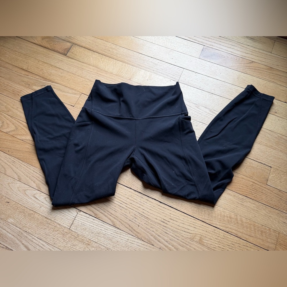lululemon athletica Align 25” Black Leggings with pockets